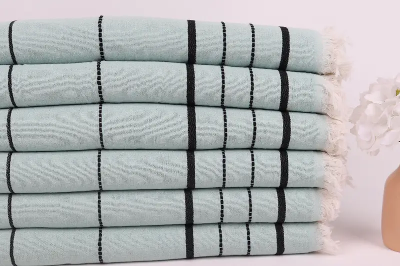 Personalized Wedding Gift, 70x40 Cotton Striped Towel, Spa Gift, Personalized Turkish bath towel for home decor, Soft towel, Bachelor Gifts - 3