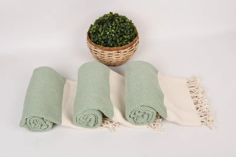 Sand-free towel, Turkish bath towel, Custom Bath Towel, Mother Of The Groom Gift, Peshtemal Towel, 70x40 Cotton Striped Towel, Bridal Shower Gift - 8