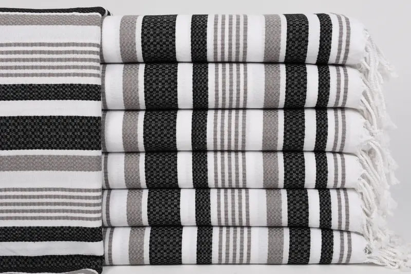 Quick-dry peshtemal, Bachelorette Party Gifts, Best Friend Christmas Gift, 70x40 Cotton Striped Towel, Bachelor Party Favors, Housewarming Gift - 1