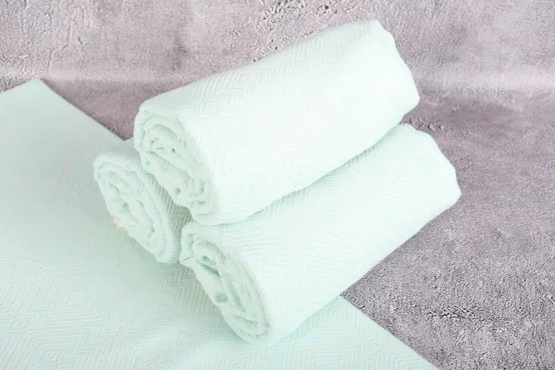Wedding Day Gift For Bride, 76x40 Cotton Diamond Towel, Monogrammed Turkish Towel, Personalized Bridesmaid Gift, Summer Gift, Cotton towel - 7