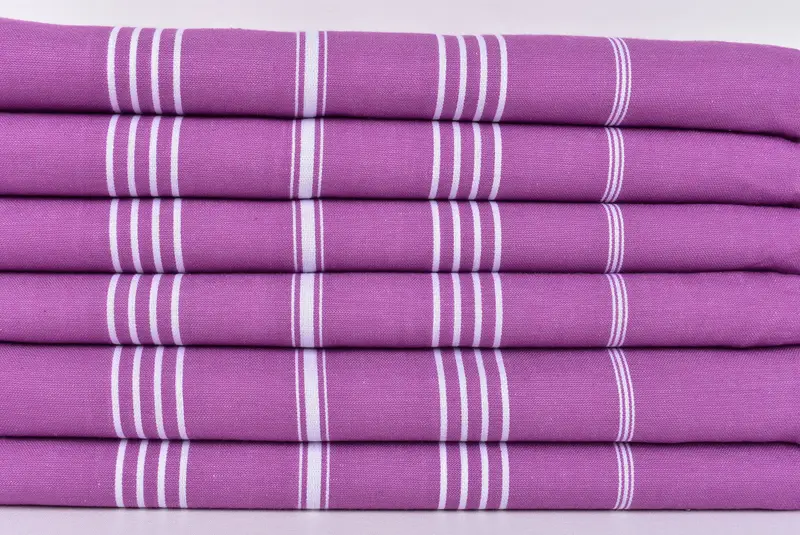Custom Beach Towel, Thin towel, Eco-friendly Turkish peshtemal towel, Christmas Favors, Wedding Favors, Wedding Towel, 70x40 Cotton Striped Towel - 2