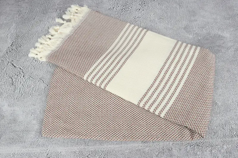 Travel towel, Bridesmaid Gifts, Housewarming Gift, 70x40 Cotton Striped Towel, Turkish Towel Set, Decorative Towel, Gift For Mom, Gifts For Him - 6