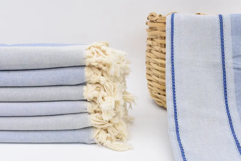 Handmade Gift, Bachelorette Party Gift, Gift For Him, Gifts For Him, 68x40 Cotton Striped Towel, Bachelor Towel, Turkish beach towel with fringe - 2