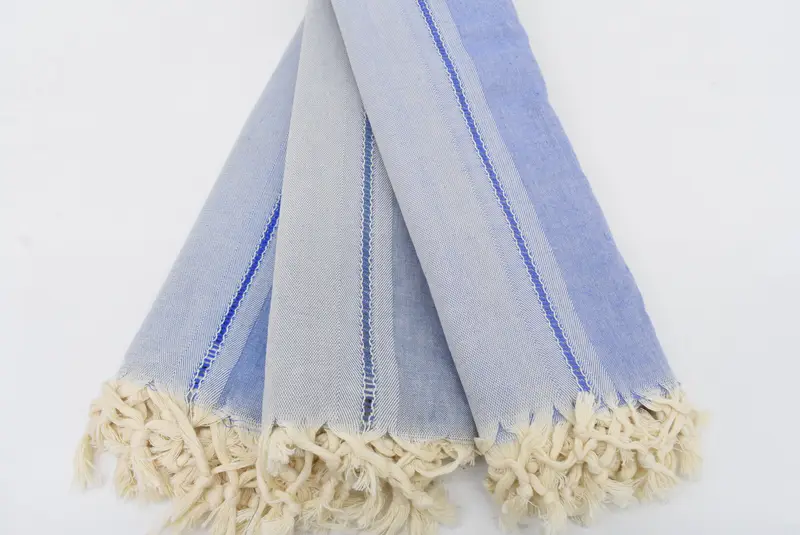 Handmade Gift, Bachelorette Party Gift, Gift For Him, Gifts For Him, 68x40 Cotton Striped Towel, Bachelor Towel, Turkish beach towel with fringe - 4