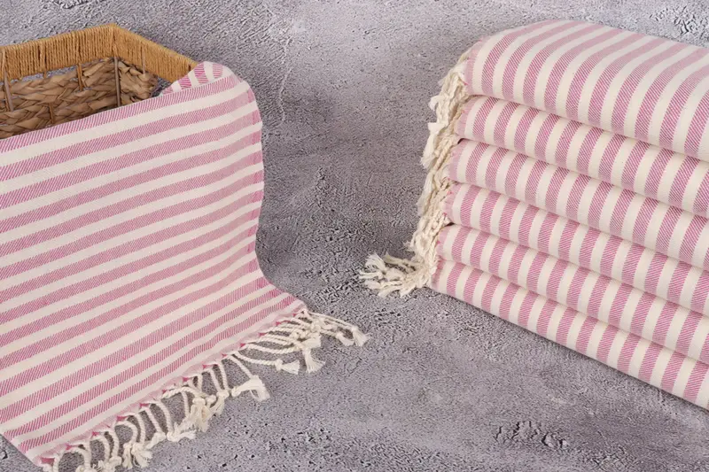 Custom Hand Towel, Wedding Favors, 40x24 Cotton Striped Towel, Bachelorette Party Gifts, Personalized Gift, Spooky Bachelorette Party Gifts - 3