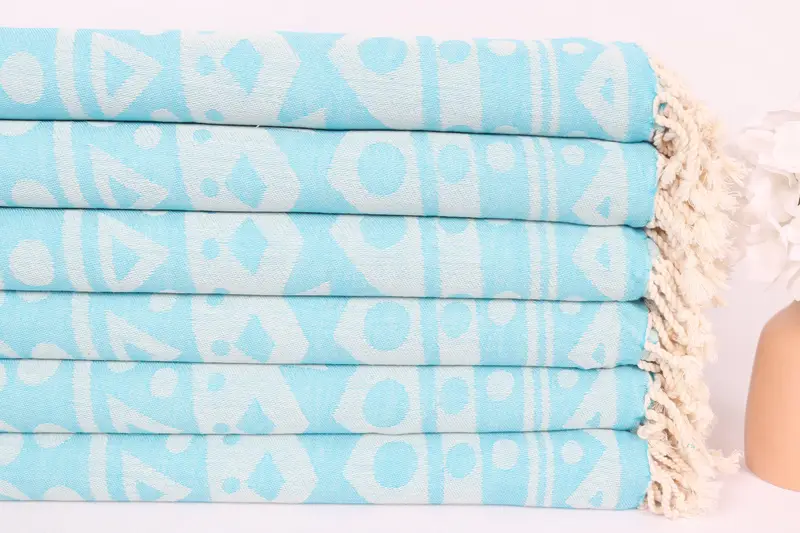Wedding Towel, 70x36 Bamboo Round Pattern Towel, Personalized Gifts, Personalised Gift, Bachelor Bachelorette Party Favors, Bridal Shower Favors - 4
