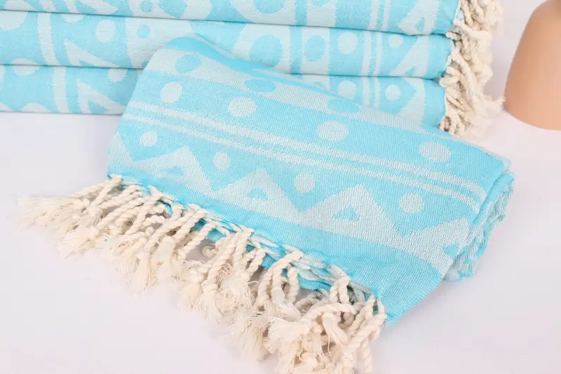 Wedding Towel, 70x36 Bamboo Round Pattern Towel, Personalized Gifts, Personalised Gift, Bachelor Bachelorette Party Favors, Bridal Shower Favors - 5