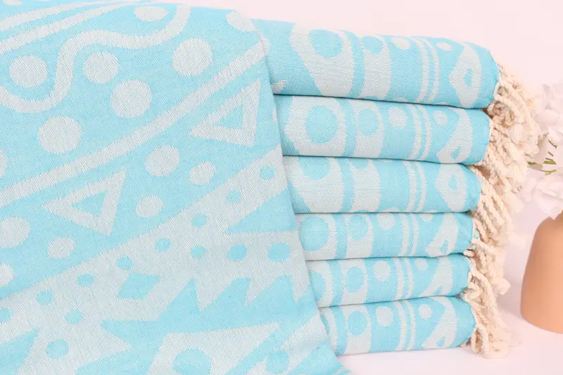 Wedding Towel, 70x36 Bamboo Round Pattern Towel, Personalized Gifts, Personalised Gift, Bachelor Bachelorette Party Favors, Bridal Shower Favors - 2