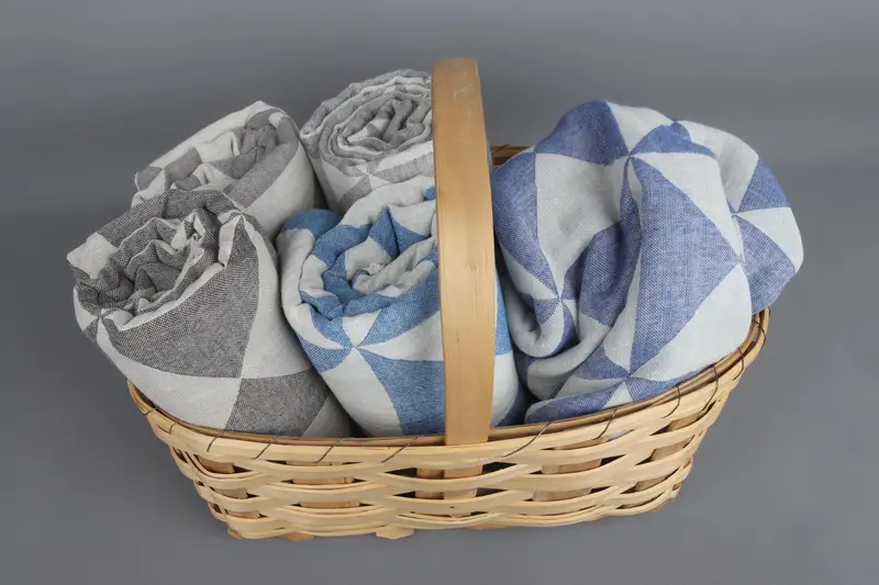 Bachelorette Party Towel Organic Cotton Geometric Bath Towel, 40x71 Inches