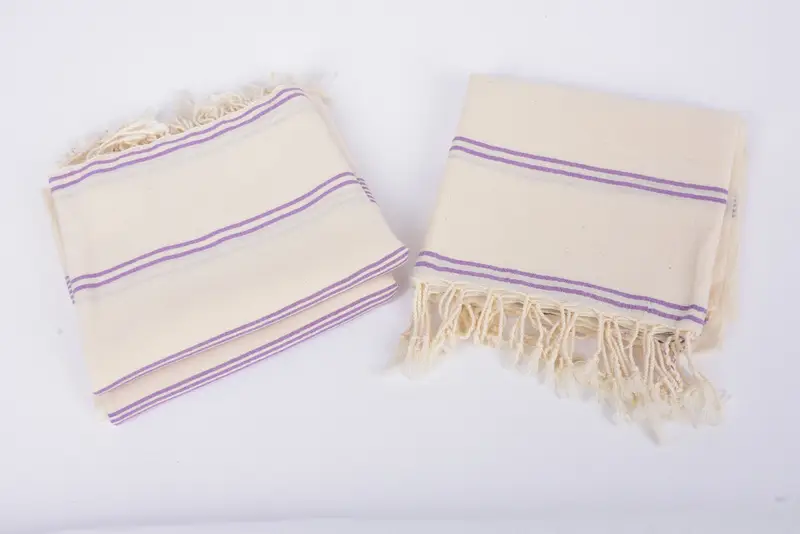 Wedding Anniversary Gift, Custom Towel, 80x36 Cotton Striped Towel, Turkish towel, Turkish Towel Set, Bachelor Gifts, Bridesmaid Proposal Gift - 7
