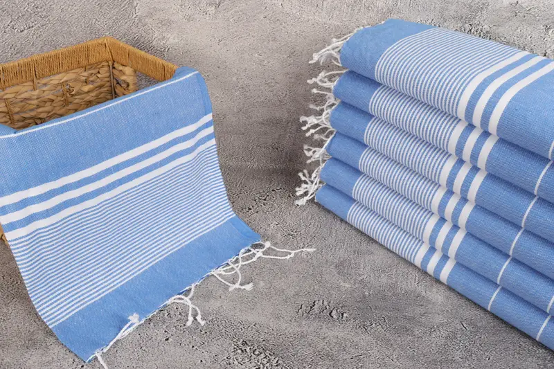 Bathroom Towels, Custom Wedding Gift From Bridesmaid, Wedding Favors, Kitchen Towel, 40x24 Cotton Striped Towel, Wedding Gift Ideas, Summer Gift - 3