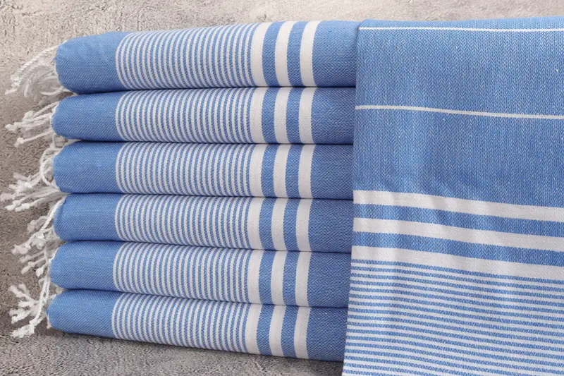 Bathroom Towels, Custom Wedding Gift From Bridesmaid, Wedding Favors, Kitchen Towel, 40x24 Cotton Striped Towel, Wedding Gift Ideas, Summer Gift - 1