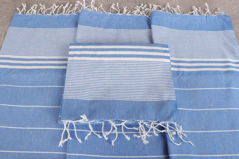 Bathroom Towels, Custom Wedding Gift From Bridesmaid, Wedding Favors, Kitchen Towel, 40x24 Cotton Striped Towel, Wedding Gift Ideas, Summer Gift - 4