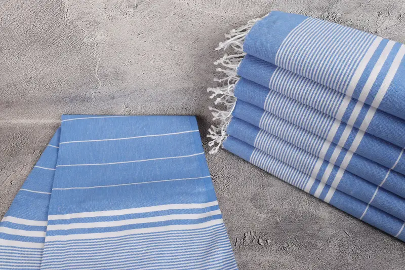 Bathroom Towels, Custom Wedding Gift From Bridesmaid, Wedding Favors, Kitchen Towel, 40x24 Cotton Striped Towel, Wedding Gift Ideas, Summer Gift - 2