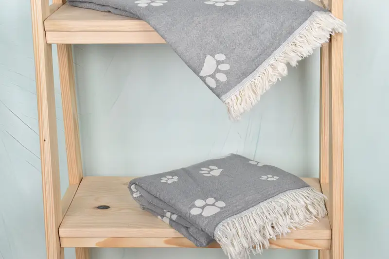 Personalized Towel, Wedding Gifts Towel, Scarf Towel, Personalized Gift, Spa Towel, Bridesmaid Towel, 70x36 Cotton Paw Design Towel, Employee Gifts - 6
