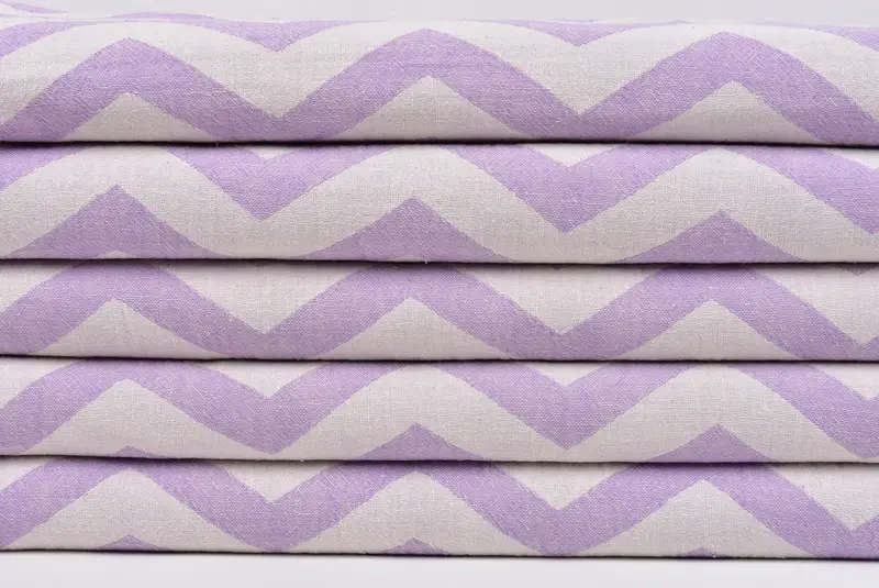 Bathroom Towels, Personalized Gifts, Home Decor Gifts, Organic Tea Towel, Wedding Gift, Best Friend Gift Ideas, 40x24 Cotton Zigzag Design Towel - 3