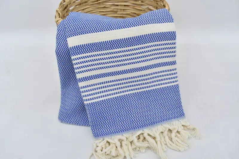 Maid Of Honor Gift, Hammam towel, Organic cotton peshtemal for spa and beach, 70x40 Cotton Striped Towel, Turkish Towel USA, Monogrammed Beach Towel - 8