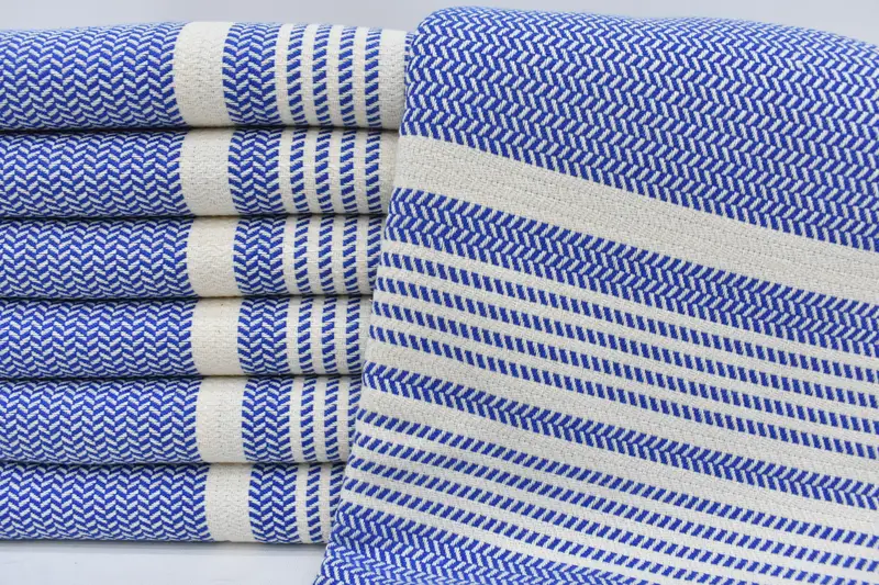 Maid Of Honor Gift, Hammam towel, Organic cotton peshtemal for spa and beach, 70x40 Cotton Striped Towel, Turkish Towel USA, Monogrammed Beach Towel - 3