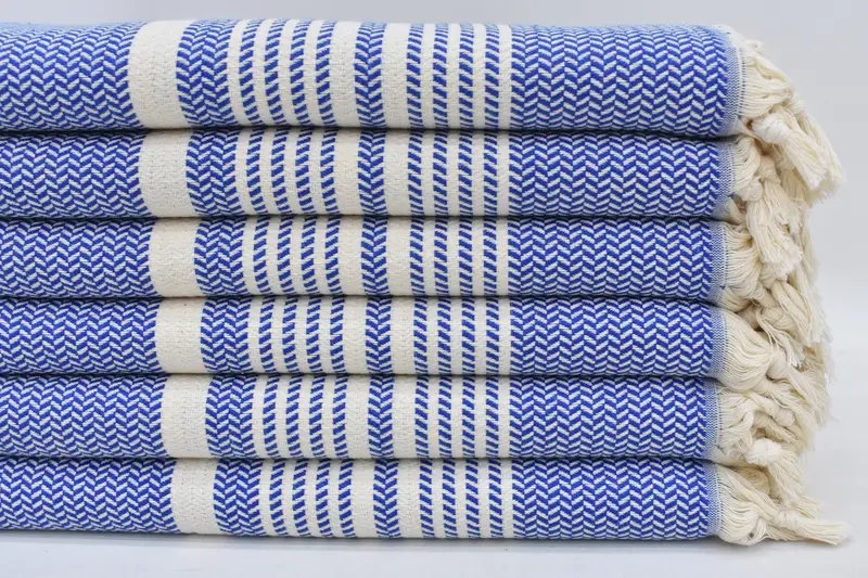 Maid Of Honor Gift, Hammam towel, Organic cotton peshtemal for spa and beach, 70x40 Cotton Striped Towel, Turkish Towel USA, Monogrammed Beach Towel - 2