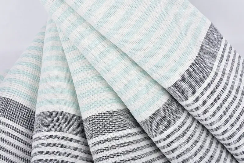 Turkish beach towel, Handmade Turkish Towel, Personalize Gift, 68x40 Cotton Striped Terry Towel, Bachelorette Party Gifts, Lightweight towel - 5