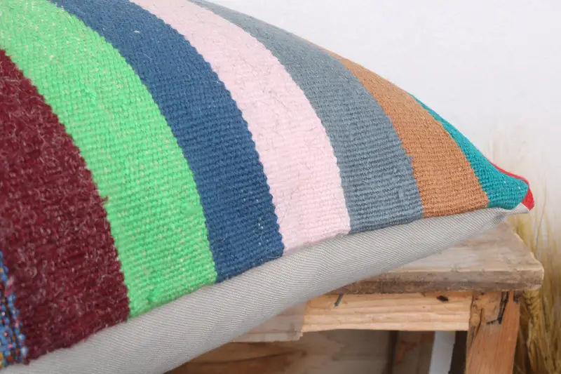 Pillow Case, 20x20 Green Pillow Sham, Vintage Pillow, Gift Pillow, Pillow for Sofa, Outdoor Pillow Case, Muted Pillow Cover, Armchair Cushion - 6