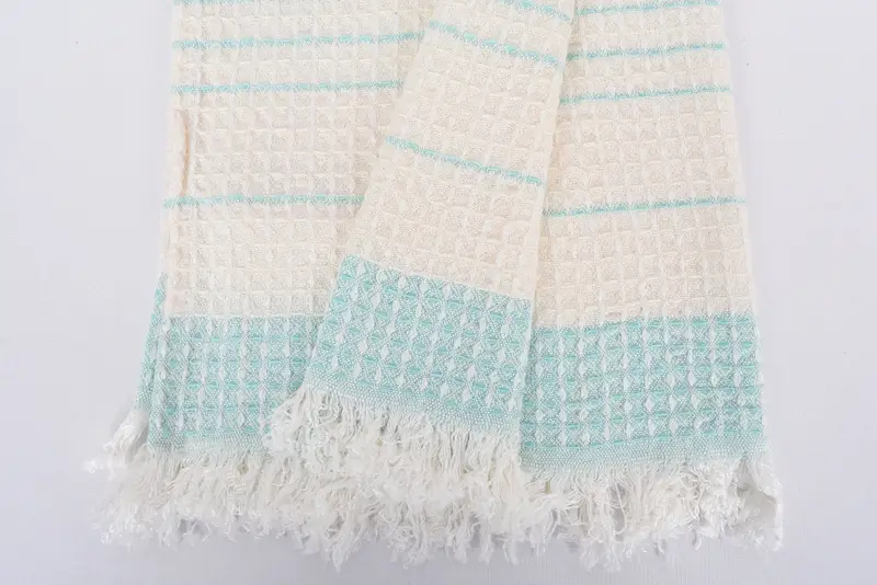 Gift For Her, Monogram Dish Towel, Kitchen Towel, Turkish Hand Towel, 40x20 Cotton Waffle Towel, Turkish Towel Hand Towel, Bridesmaid Gift - 8
