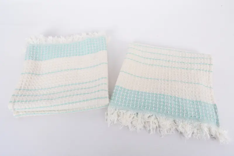 Gift For Her, Monogram Dish Towel, Kitchen Towel, Turkish Hand Towel, 40x20 Cotton Waffle Towel, Turkish Towel Hand Towel, Bridesmaid Gift - 7
