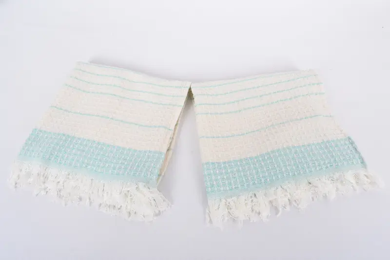Gift For Her, Monogram Dish Towel, Kitchen Towel, Turkish Hand Towel, 40x20 Cotton Waffle Towel, Turkish Towel Hand Towel, Bridesmaid Gift - 6
