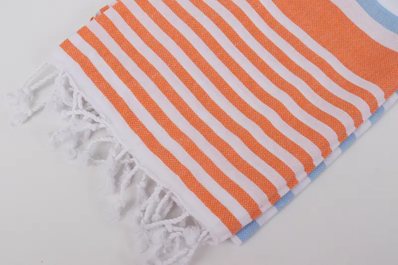 Personalized Turkish Towel, 68x36 Cotton Striped Towel, Wedding Day Gift For Bride, Lightweight towel, Bachelorette Party Gifts Bridesmaids - 7
