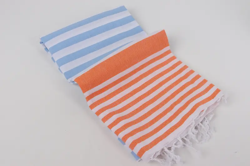 Personalized Turkish Towel, 68x36 Cotton Striped Towel, Wedding Day Gift For Bride, Lightweight towel, Bachelorette Party Gifts Bridesmaids - 6