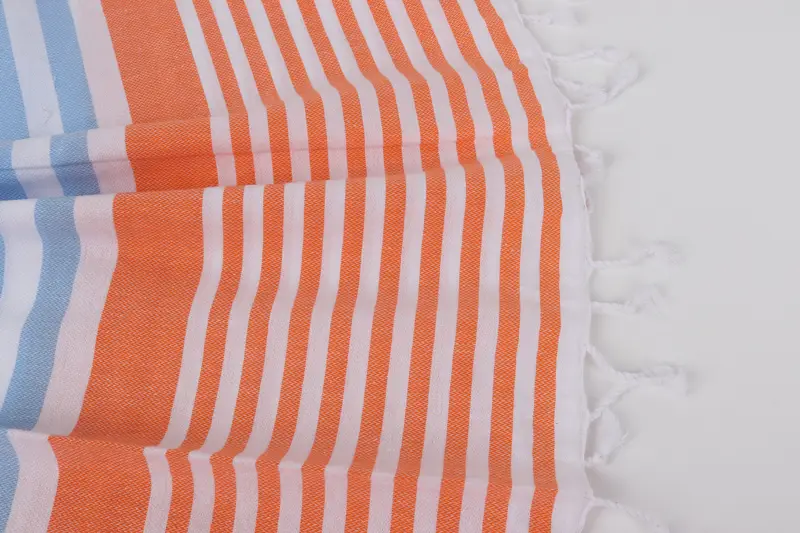 Personalized Turkish Towel, 68x36 Cotton Striped Towel, Wedding Day Gift For Bride, Lightweight towel, Bachelorette Party Gifts Bridesmaids - 8