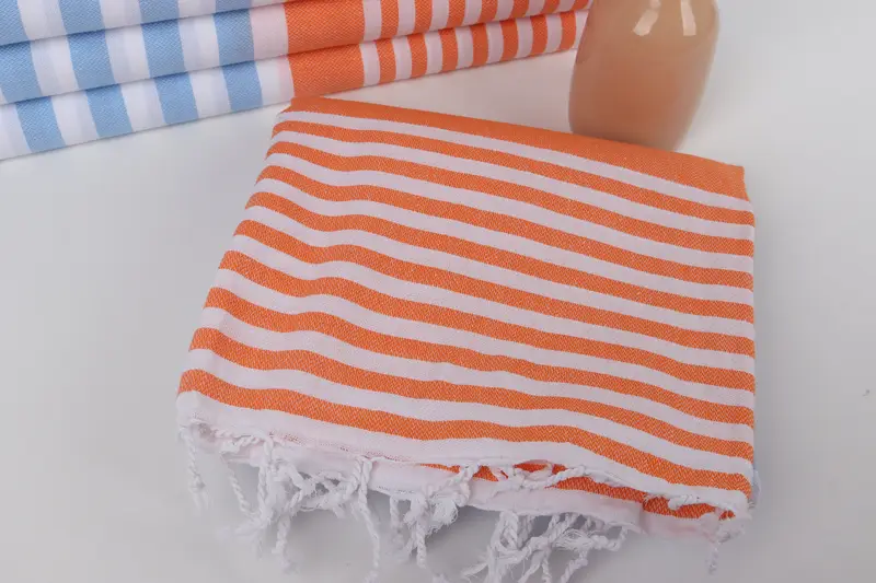 Personalized Turkish Towel, 68x36 Cotton Striped Towel, Wedding Day Gift For Bride, Lightweight towel, Bachelorette Party Gifts Bridesmaids - 5