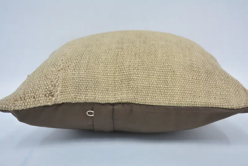 Antique Pillows, 12x12 Beige Pillow Sham, Sofa Pillow Case, Ethnical Kilim Rug Pillow, Pillow, Comfy Throw Cushion Cover, Boho Pillow Sham Cover - 5