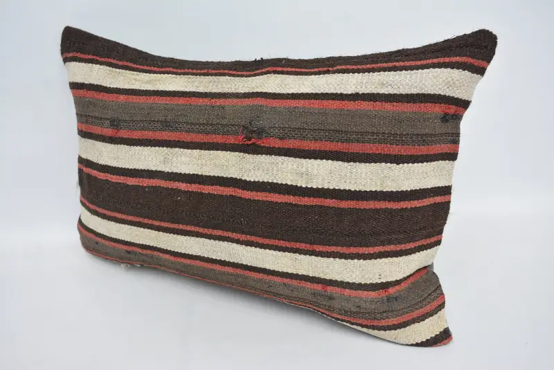 16x24 Brown Pillow Cover, Cushion Cover, Colorful Pillow Cover, Boho Pillow Sham Cover, Lounge Throw Pillow Cover, Gift Pillow, Antique Pillows - 4