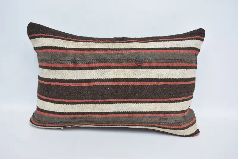 16x24 Brown Pillow Cover, Cushion Cover, Colorful Pillow Cover, Boho Pillow Sham Cover, Lounge Throw Pillow Cover, Gift Pillow, Antique Pillows - 1