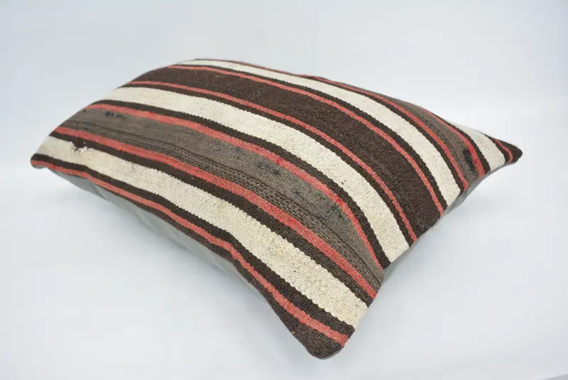 16x24 Brown Pillow Cover, Cushion Cover, Colorful Pillow Cover, Boho Pillow Sham Cover, Lounge Throw Pillow Cover, Gift Pillow, Antique Pillows - 6