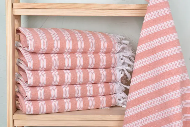 Best Beach Towel, Monogrammed Beach Towel, Miami Bachelorette Party Favors, 70x40 Cotton Striped Towel, Absorbent towel, Wedding Towel, Unique Gift - 2
