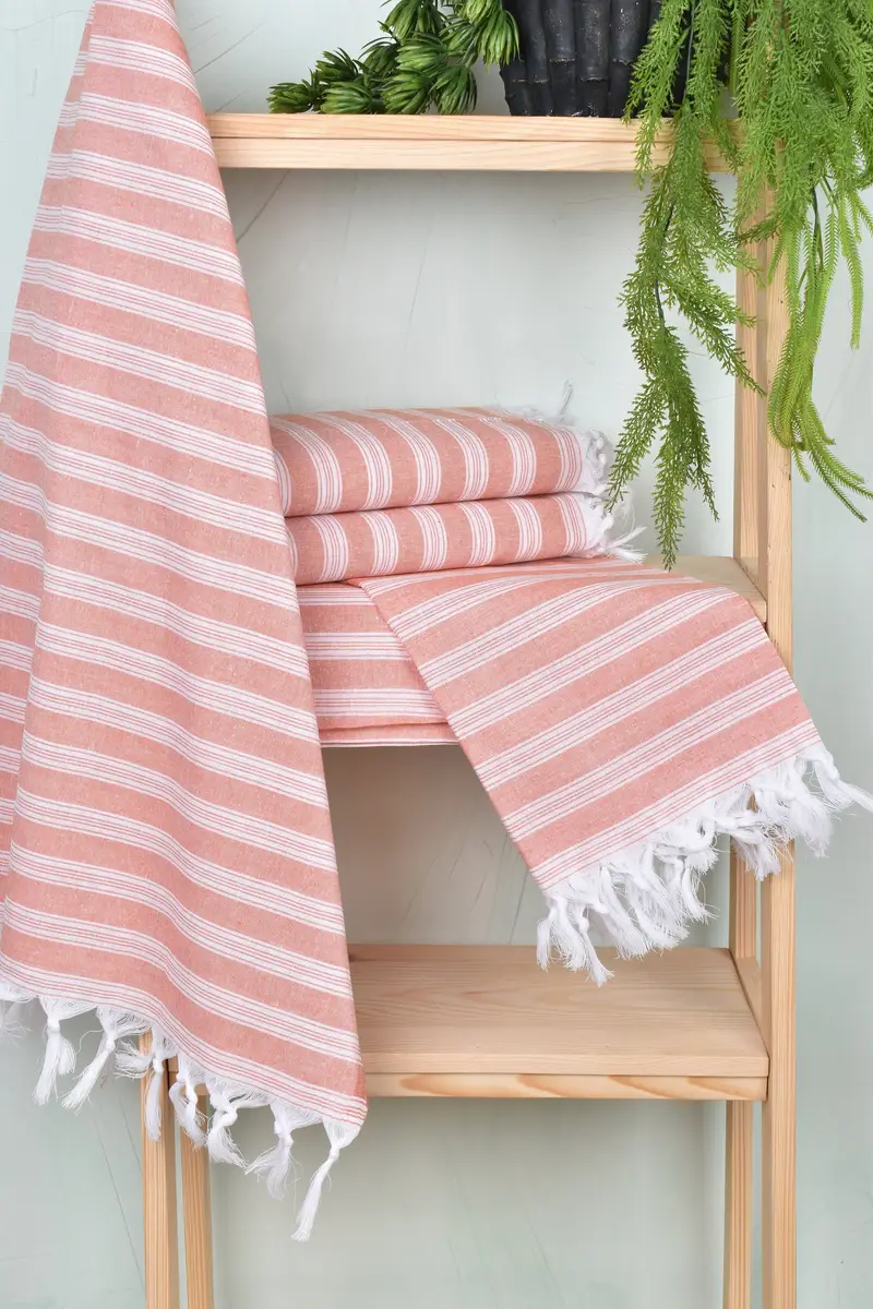Best Beach Towel, Monogrammed Beach Towel, Miami Bachelorette Party Favors, 70x40 Cotton Striped Towel, Absorbent towel, Wedding Towel, Unique Gift - 6