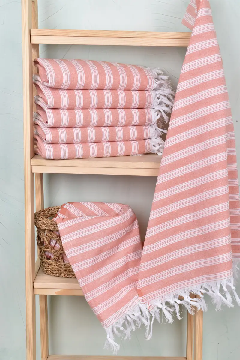Best Beach Towel, Monogrammed Beach Towel, Miami Bachelorette Party Favors, 70x40 Cotton Striped Towel, Absorbent towel, Wedding Towel, Unique Gift - 3