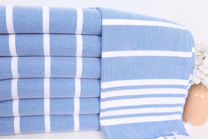Valentines Gift, Personalized Gifts, Best Wedding Gift, 40x20 Cotton Zig zag Towel, Turkish Hand Towel, Bridal Shower Favors, Personalized Gift - 2