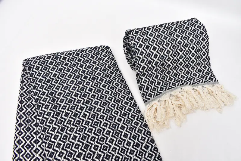 70x40 Cotton Diamond Towel, Custom Towel, Cute Beach Towel, Personalized Gift, Gift For Boyfriend, Bachelorette Favors Beach, Monogram Beach Towel - 7