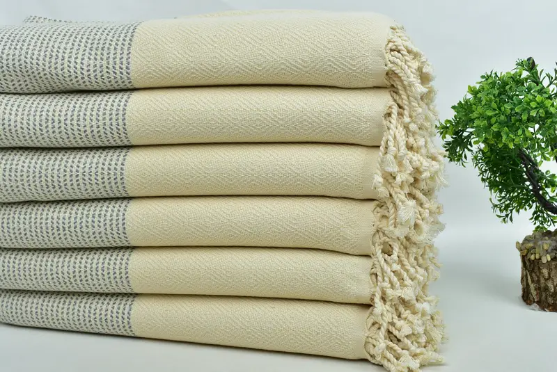 Wedding Gift, Family Gift Basket, Thin towel, Turkish fouta towel for outdoor use, 70x40 Cotton Diamond Towel, Bridesmaid Gift Towel, Memorial Gift - 3