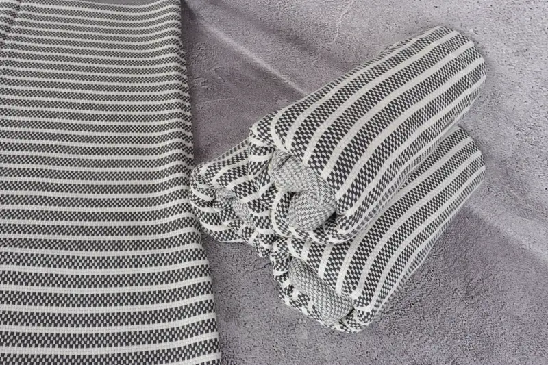 76x40 Toalla a rayas de algodón, toalla de bufanda, regalo de boda personalizado, toalla de tamaño de playa, toalla turca EE. UU., Toalla de baño turco, toalla de decoración del hogar - 8