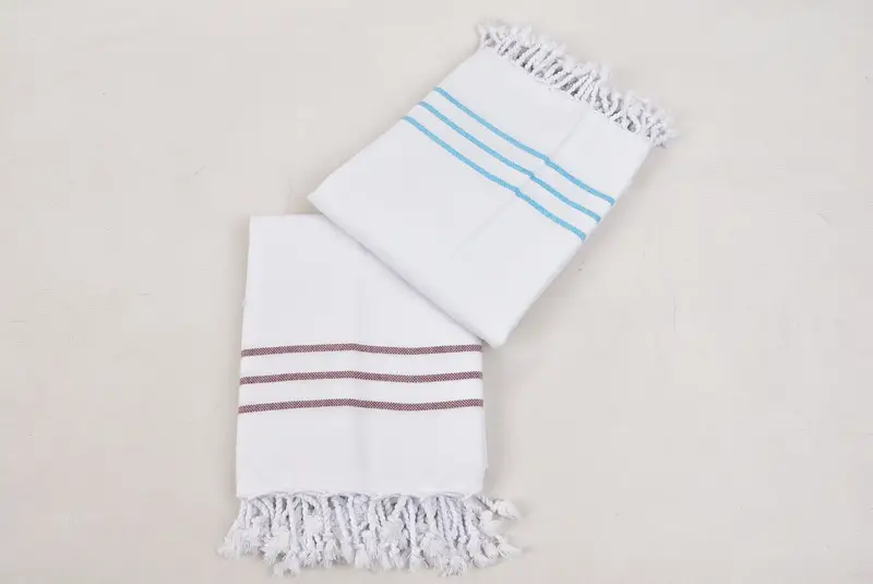 Personalized Gifts, Personalize Gift, 40x24 Cotton Striped Towel, Wedding Anniversary Gift, Guest Towel, Personalized Dish Towel, Turkish Hand Towel - 7