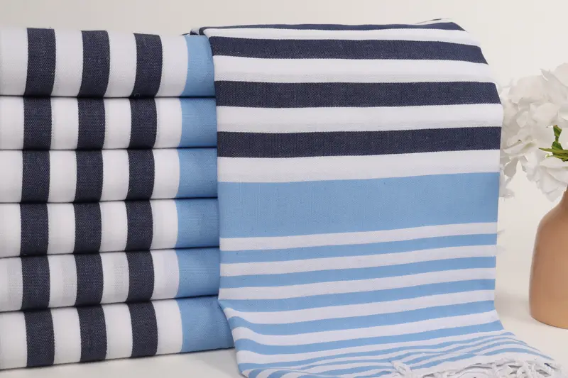 Summer Gift, Bachelorette Towel, Bachelor Party Favors, Beach towel, Custom Beach Towels, 68x36 Cotton Striped Towel, Absorbent Turkish towel - 2