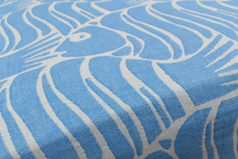Organic Throw, Gift For Him, Personalized Blanket, Custom Blanket, Valentine Day Gift For Her, Boho Throw Blankets, 70x60 Cotton Fish Design Towel - 7
