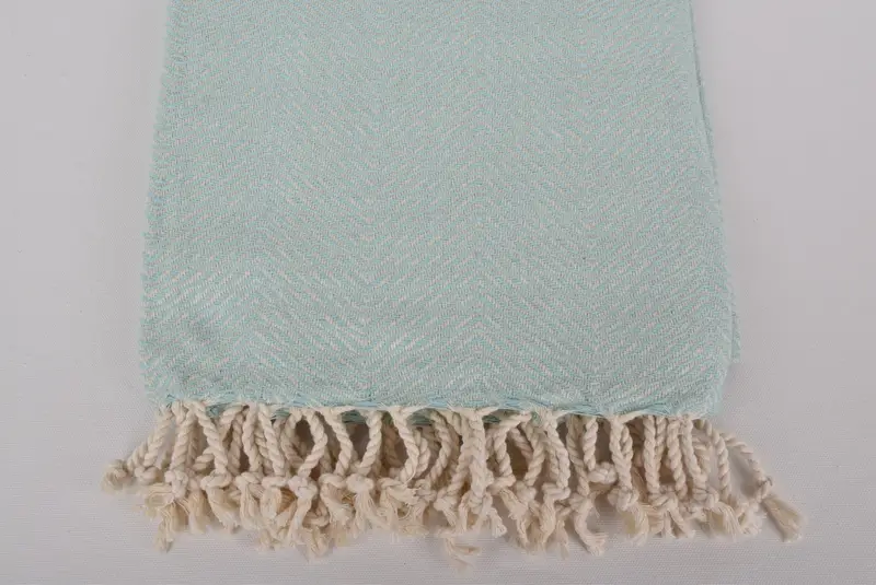 Organic towel, 70x40 Cotton Chevron Towel, Mother Of The Groom Gift, Gift For Her, Personalized Wedding Gift, Turkish Beach Towel Personalized - 3
