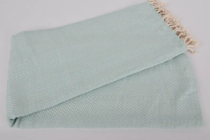 Organic towel, 70x40 Cotton Chevron Towel, Mother Of The Groom Gift, Gift For Her, Personalized Wedding Gift, Turkish Beach Towel Personalized - 4