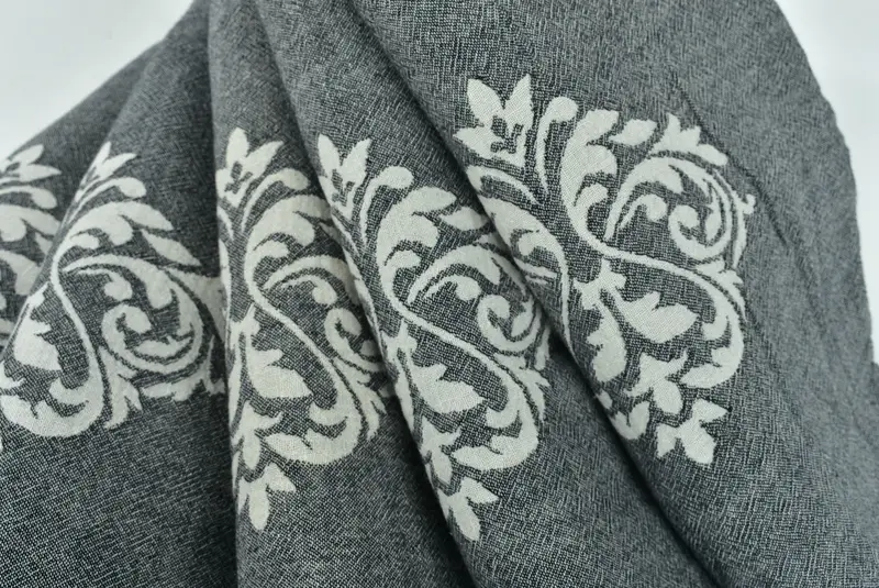 Halloween Blanket, Turkish Bedcover, Christmas Gift Tags, 70x60 Cotton Baroque Towel, Bridal Shower Gift, Monogram Blanket, Decorative Blanket - 6