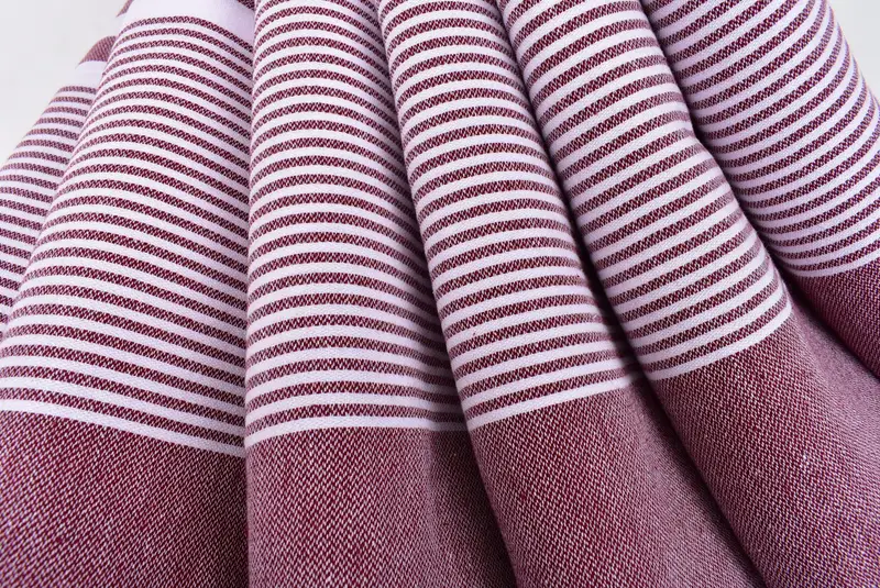 Gift For Her, Wedding Day Gift For Bride, Best Wedding Gift, Soft towel, 70x40 Cotton Striped Towel, Personalized Towel, Eco-Friendly Turkish Towel - 5